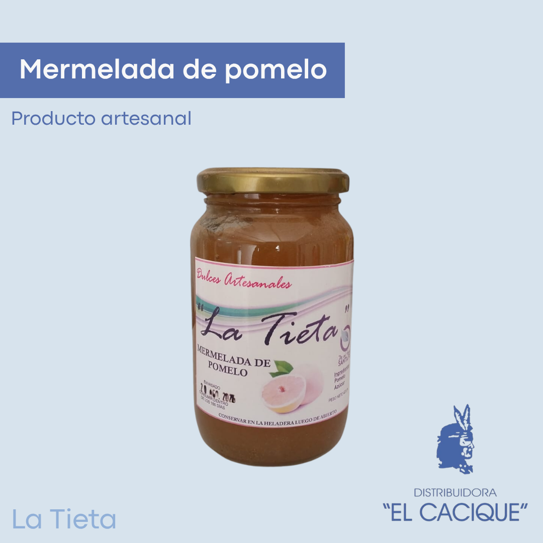 MERMELADA DE POMELO La Tieta